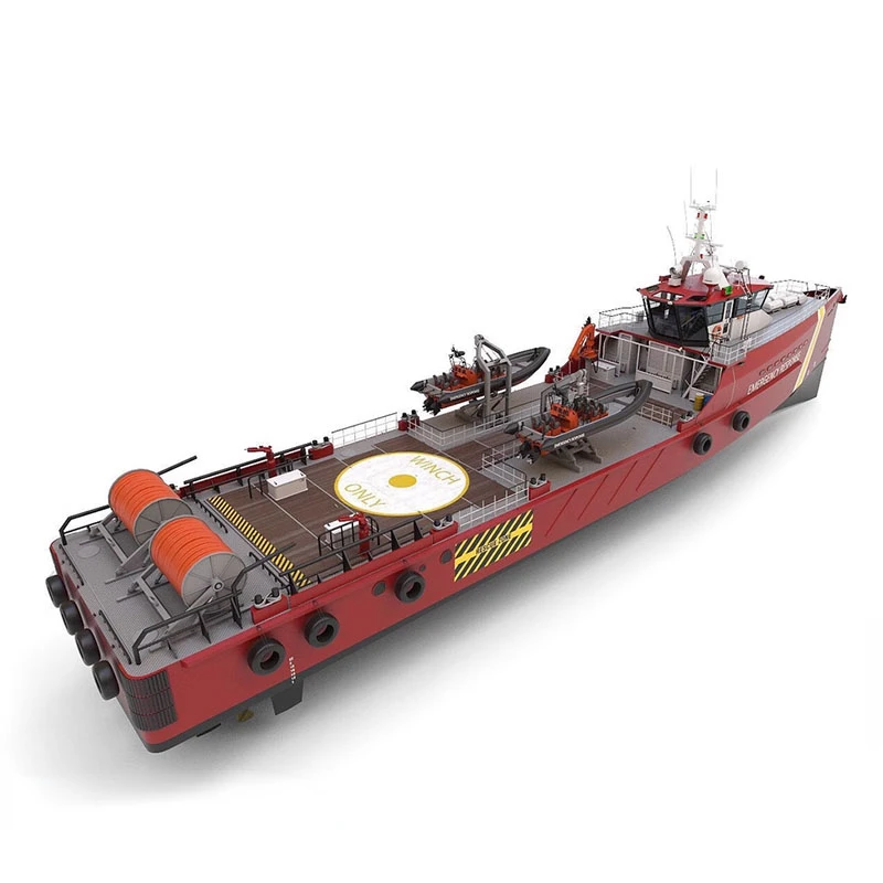 

RC Ship Damen 5009 Sea Axe Rescue Ship Model Work Ship 1:48 Ship Model Assembly Kit