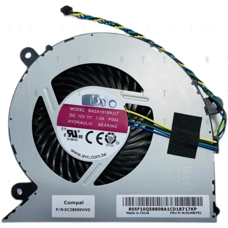 

TT For Lenovo A540-24ICB buc1012md-00 01MN751 cooling fan
