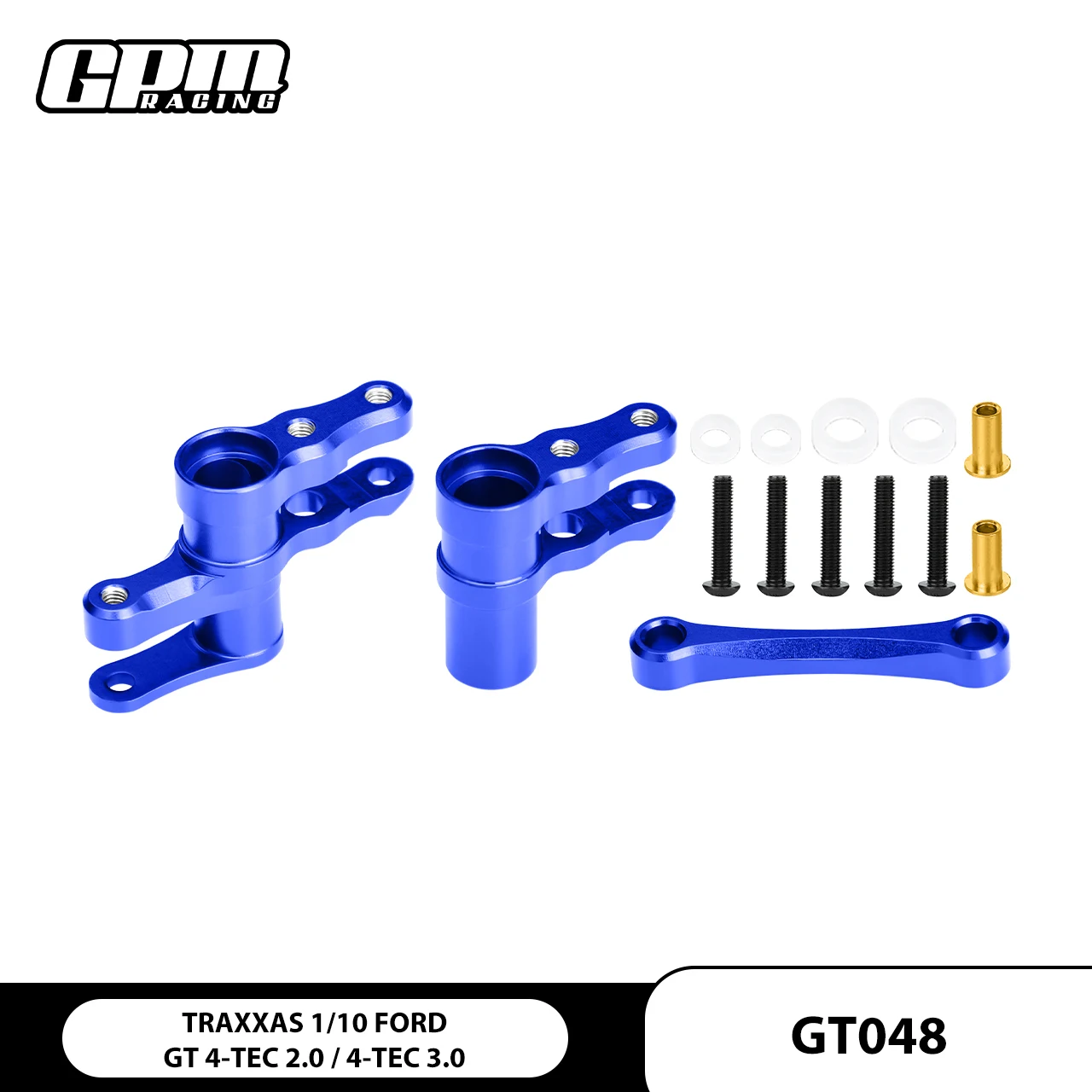 

Рулевое управление из сплава GPM для TRAXXAS 1/10 Ford GT 4-TEC 2.0 / 4-TEC 3.0