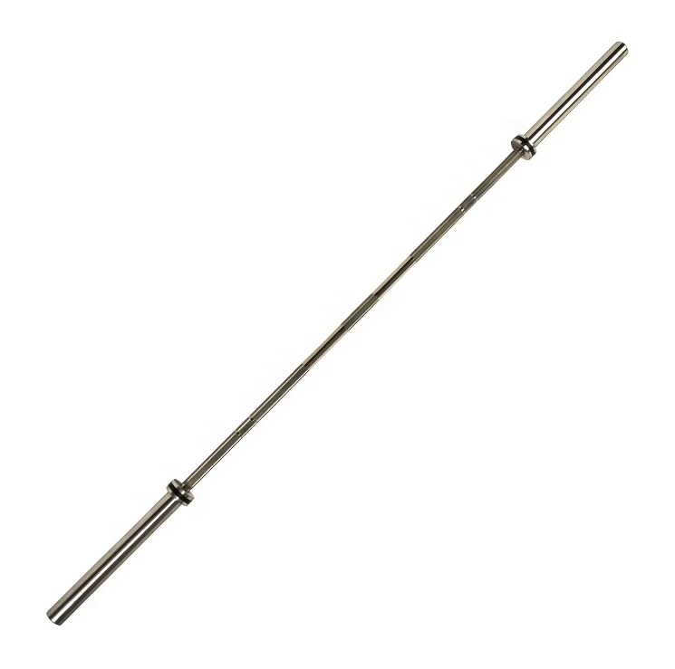 50mm Diameter Golden Ergonomic Non-Slip Stainless Steel Unisex Arm Workout Weight Lifting Barbell Bar