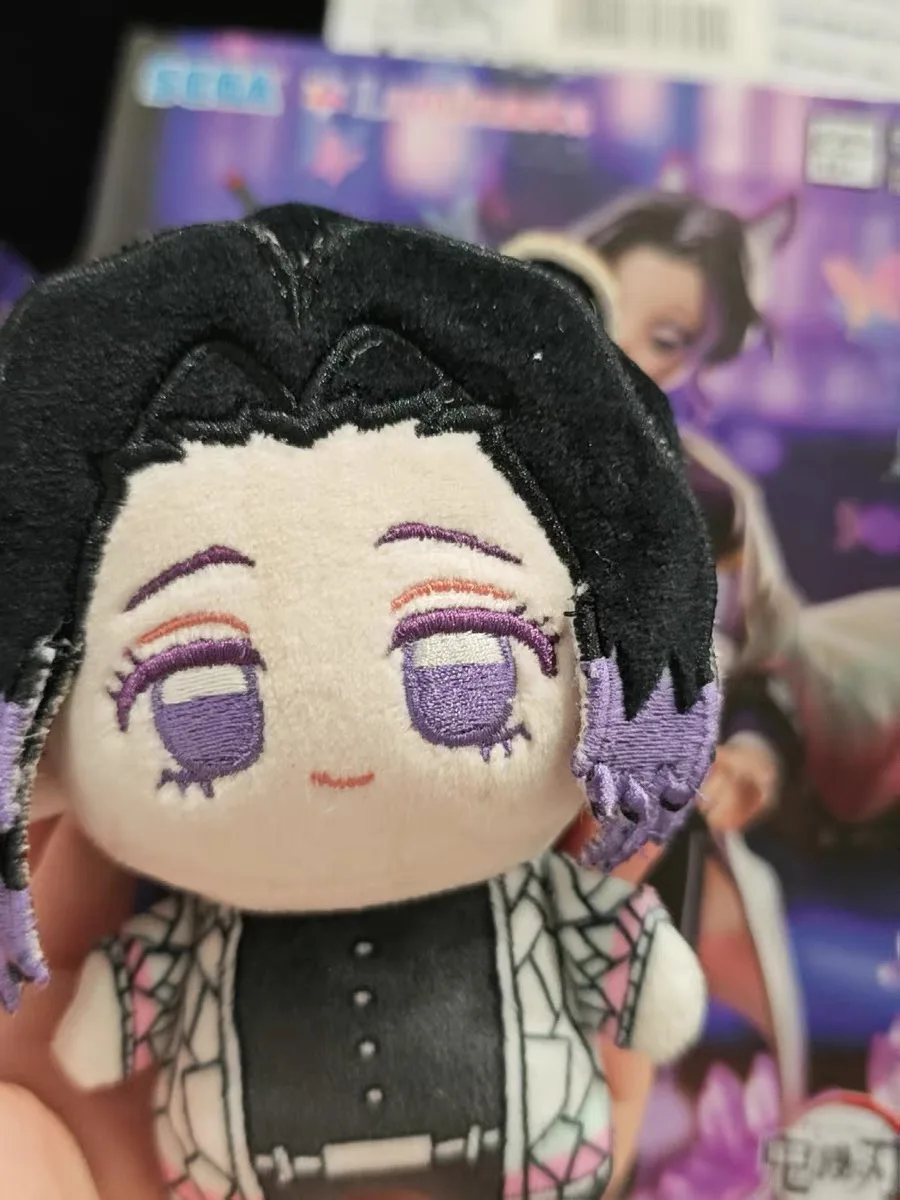 10 سنتيمتر أنيمي شيطان Kochou Shinobu Tsuyuri Kanawo الشكل الكرتون أفخم القاتل لطيف 10 سنتيمتر محشوة تمثال الديكور هدايا عيد الميلاد #6