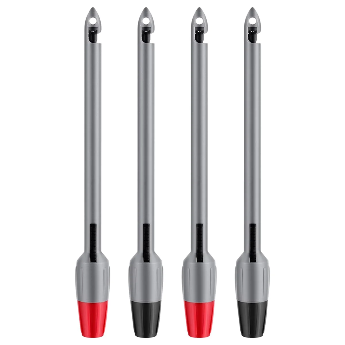 A56XQ 4pcs ลวดเจาะ Probe Kit,7.48x0.79 นิ้วสําหรับ TP81 มัลติมิเตอร์แรงดันไฟฟ้าโวลต์มิเตอร์เครื่องวัดอุณหภูมิการทดสอบ (2 มม.,4 มม.)