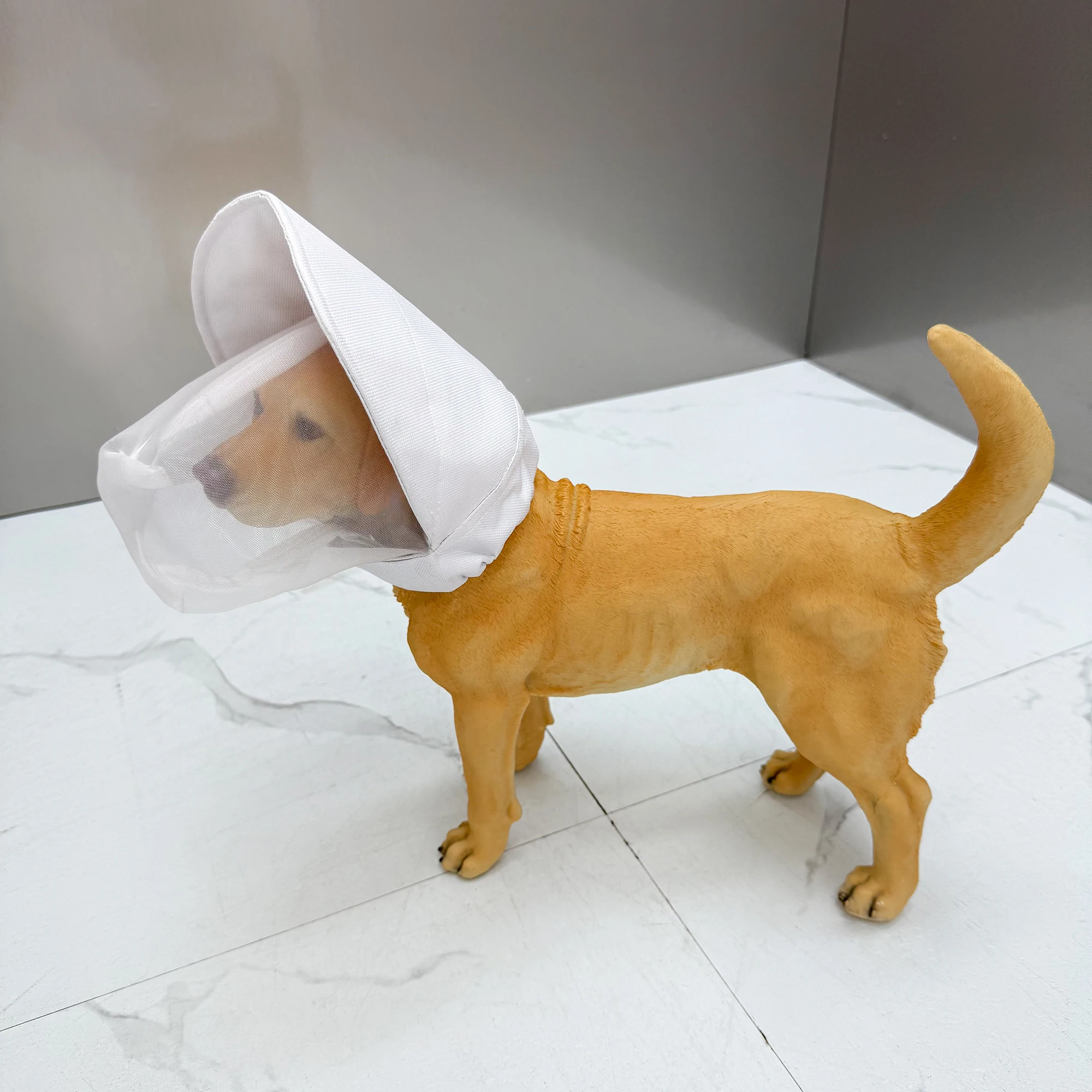 New Dog Prevent Mosquito Bites Headgear Two Colors Optional Dog Anti-Bite Prevent Random Eating Headgear Pet Supplies