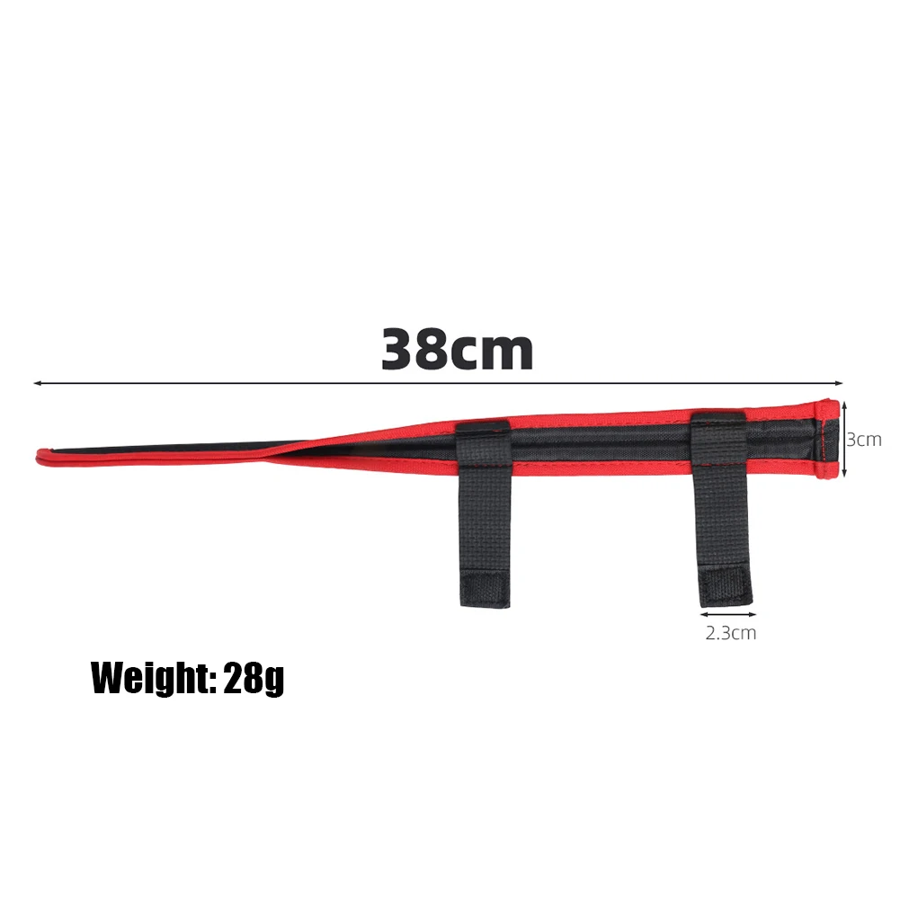 

Защитный чехол для наконечника удочки, портативный защитный рукав для удочки, оберточная лента для удочки, ремень для защиты чехла