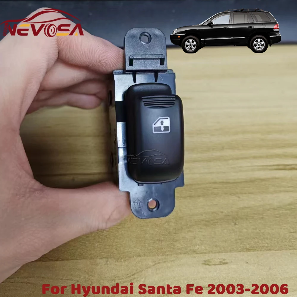 Electric Auto For Hyundai Santa Fe 2001 2002 2003 2004 2005 2006 Master Window Switch Control Glass Button 93570-26100