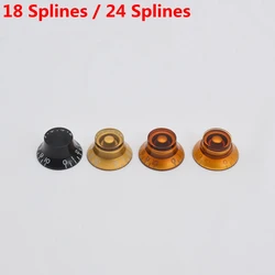 18 Splines / 24 Splines Electric Guitar Top Hat Control Knobs For CTS / Alpha Vloume/Tone Potentiometer(POT) LP SG Guitar