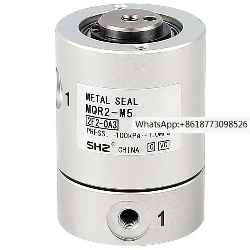 

SMC type high-speed pneumatic 360 degree slip ring multi way rotation MQR2/4/8/12/16-M5 joint MQRF