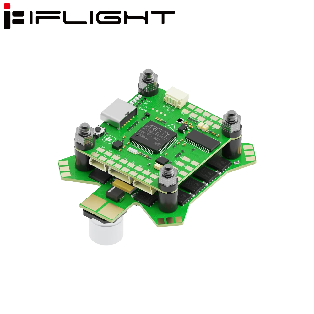 iFlight BLITZ ATF435 55A 2-6S Stack with BLITZ ATF435 Flight Controller / BLITZ E55S 4-IN-1 2-6S ESC for FPV