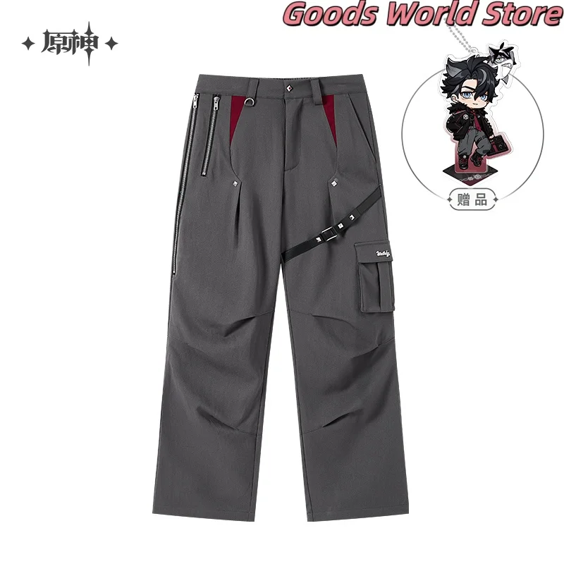 In stock Wriothesley Theme Impression Series Casual Pants Game Genshin Impact Wriothesley Cosplay Costume Anime Halloween Gift