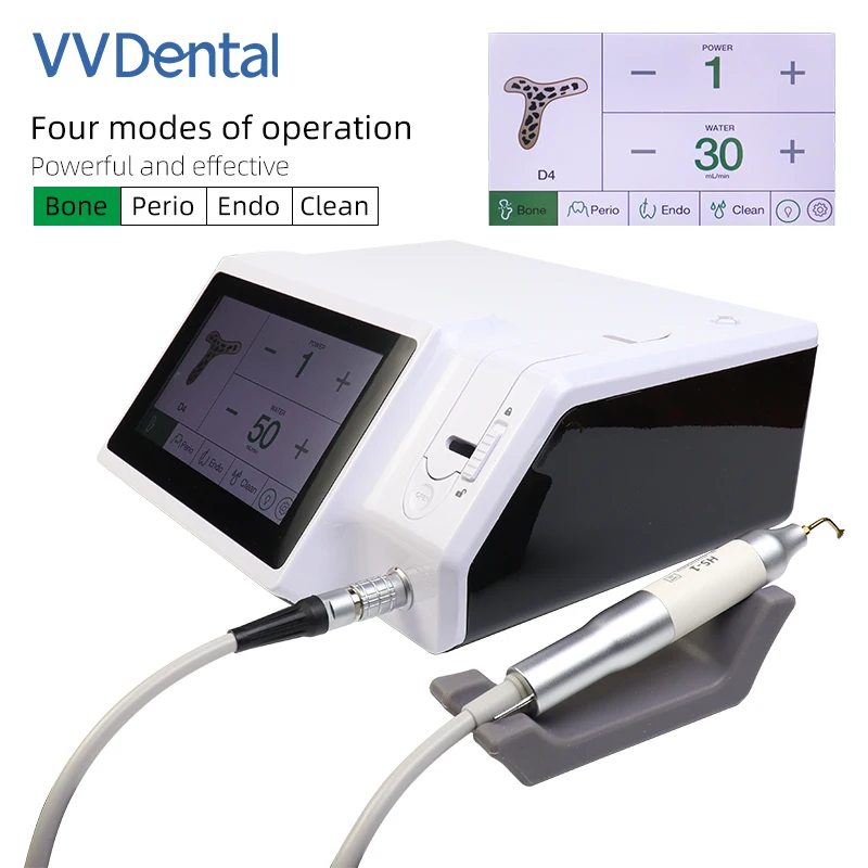 VVDental Bone Cutter Machine Osteotome Consists of Four Modes  Osteotomy, Periodontal, Root Canal and Cleaning Patterns  1 SET