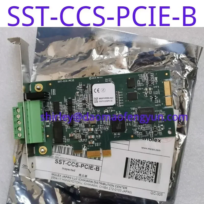 

Совершенно новая оригинальная коммуникационная плата Yaskawa yrc1000 для роботов, модель SST-CCS-PCIE-B