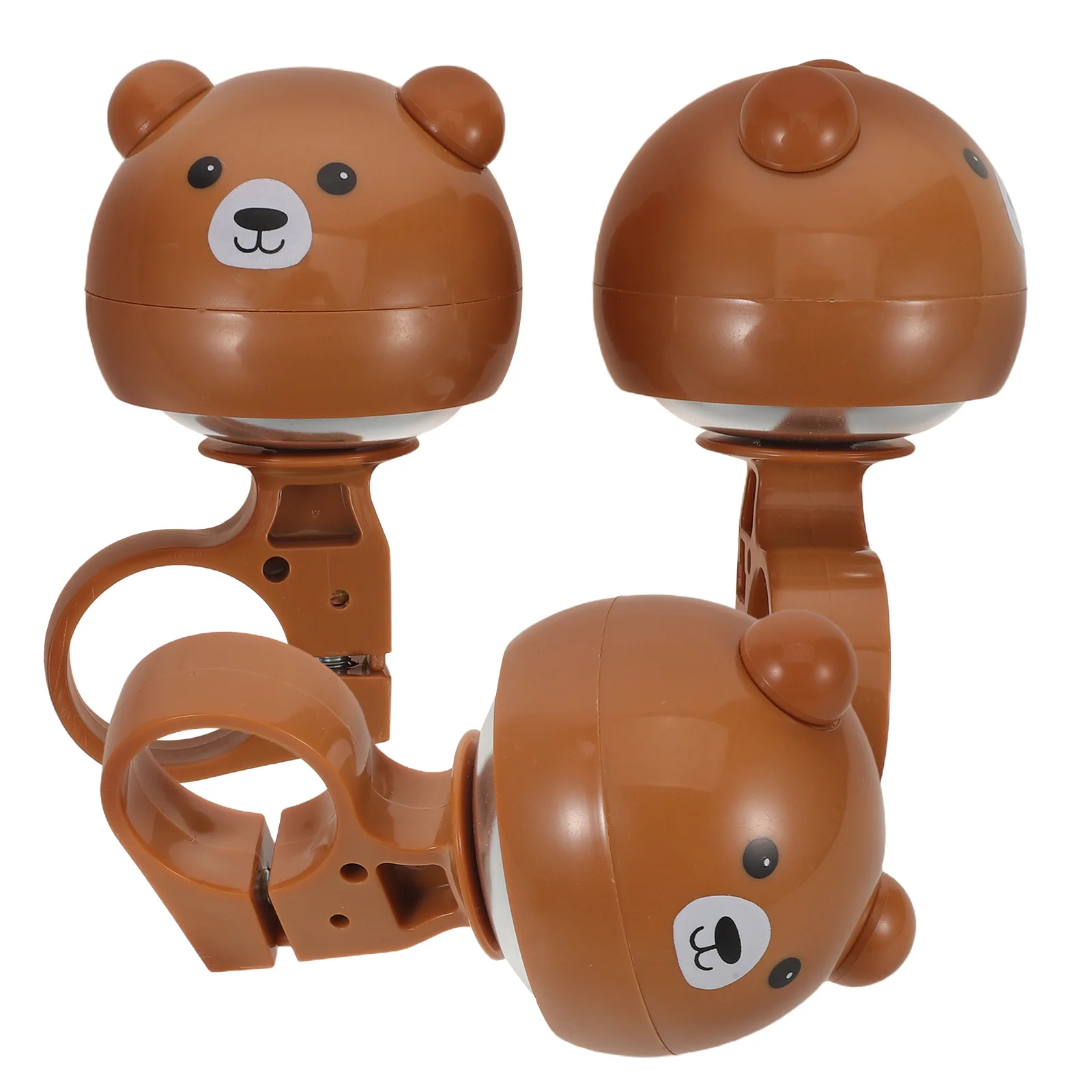 

3Pcs Bike Bell Cartoon Animal Design Loud Handlebar Ring Horn for Compatible with Scooter Tricycle