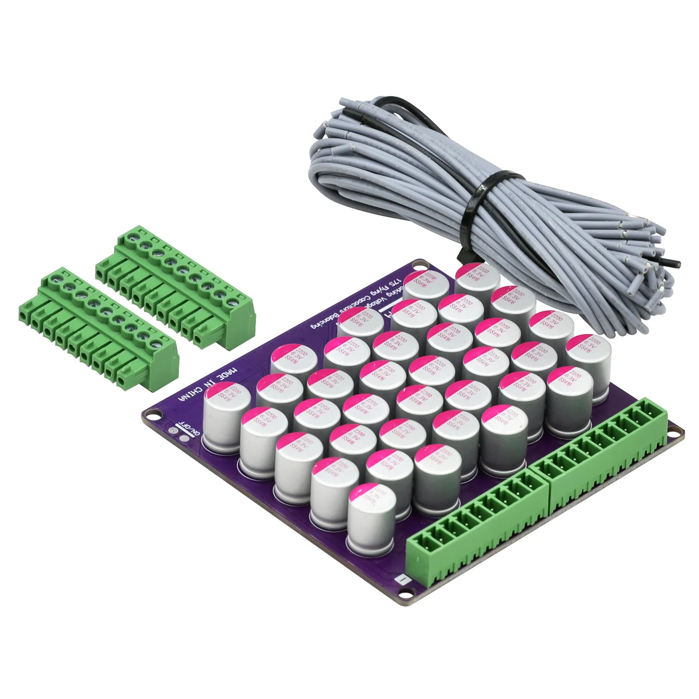 6A موازن نشط المعادل لوحة نقل الطاقة ليثيوم أيون LiFePo4 LTO بطارية ليثيوم حزمة المكثفات الطائرة تقنية التوازن