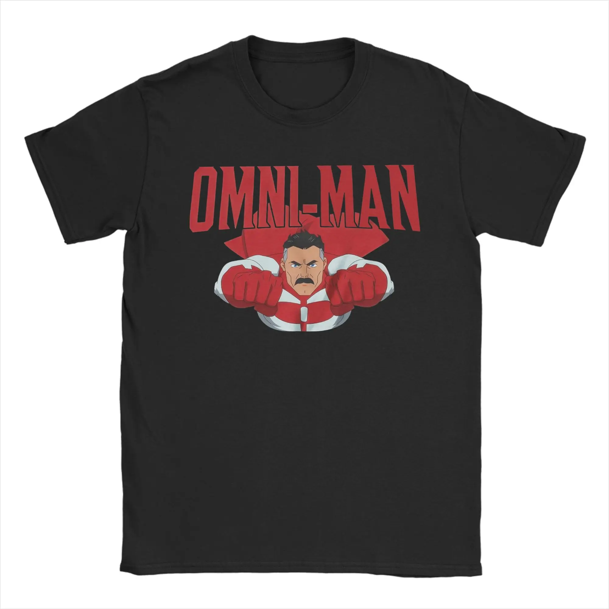 

Vintage Invincible Super Omni-Man T-Shirt for Men O Neck Cotton T Shirts Short Sleeve Tee Shirt New Arrival Tops