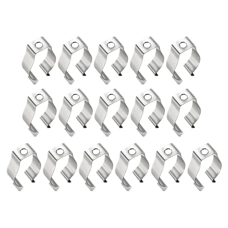 

ABAH-480Pcs T8 Светодиодные лампы U-образные зажимы Держатель люминесцентной трубки Кронштейн лампы