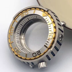 Mod Seiko Tuna Canned Watch Case NH35 NH36 Case Fit For NH35 NH36 4R35 4R36 7S Movement Sapphire Glass Crystal  Tuna Case