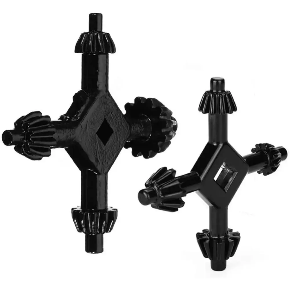 

Antirust 4 in 1 Universal Chuck Key Labor Saving Non-slip Spanner High Hardness Drill Star Wrench Car