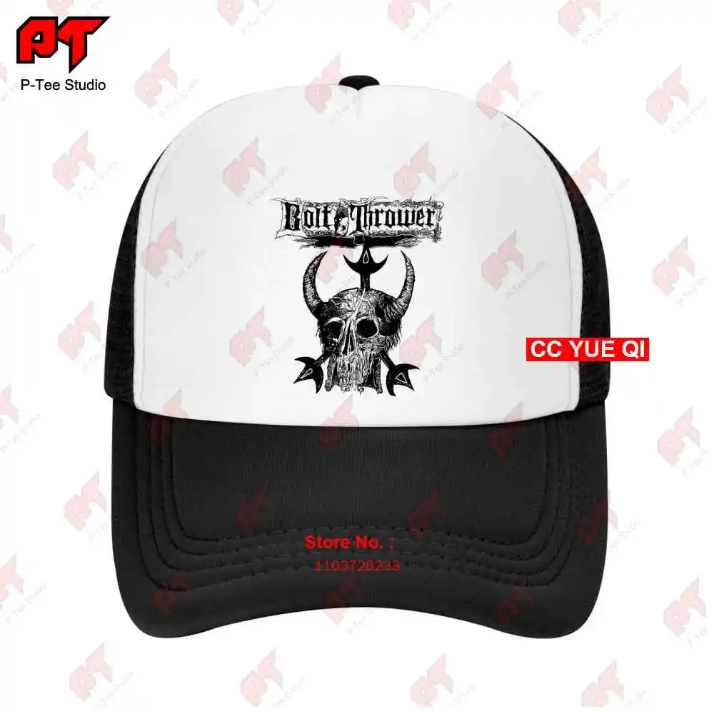 

80S Vintage Bolt Thrower War Master Death Metal Band Baseball Caps Truck Cap UST4