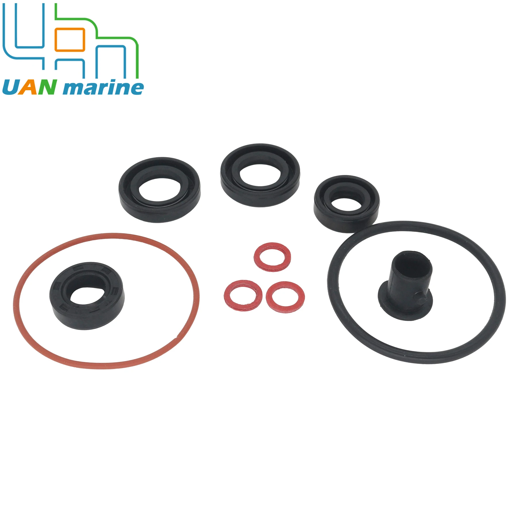 6G1-W0001 Seal Kit Lower Gearcase Fits for Yamaha Ourboard Motor 1984-1995 6HP 8HP Replace 6G1-W0001-C0 6N0-W0001-C1
