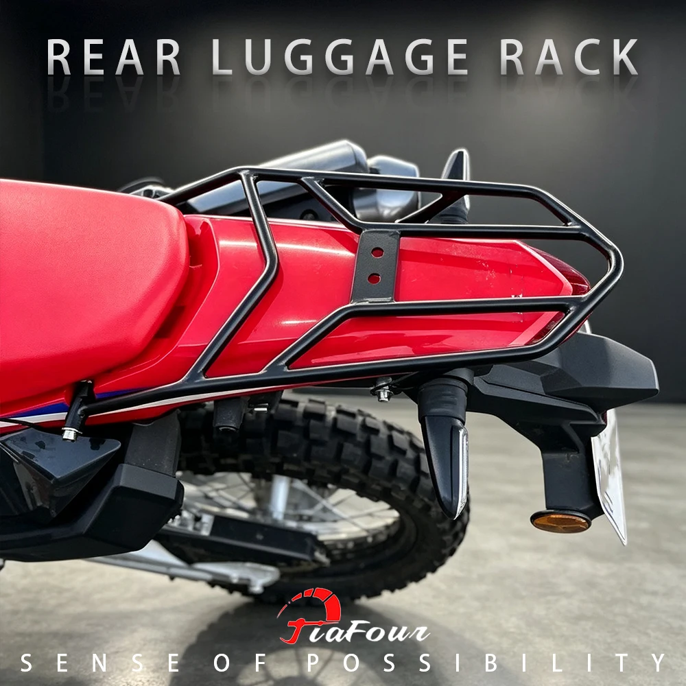 Rear Luggage Rack For CRF300L CRF300 Rally CRF250L CRF250 Rally 21-24 Motorcycle Rear Tail Rack Rear Suitcase Carrier Shelf