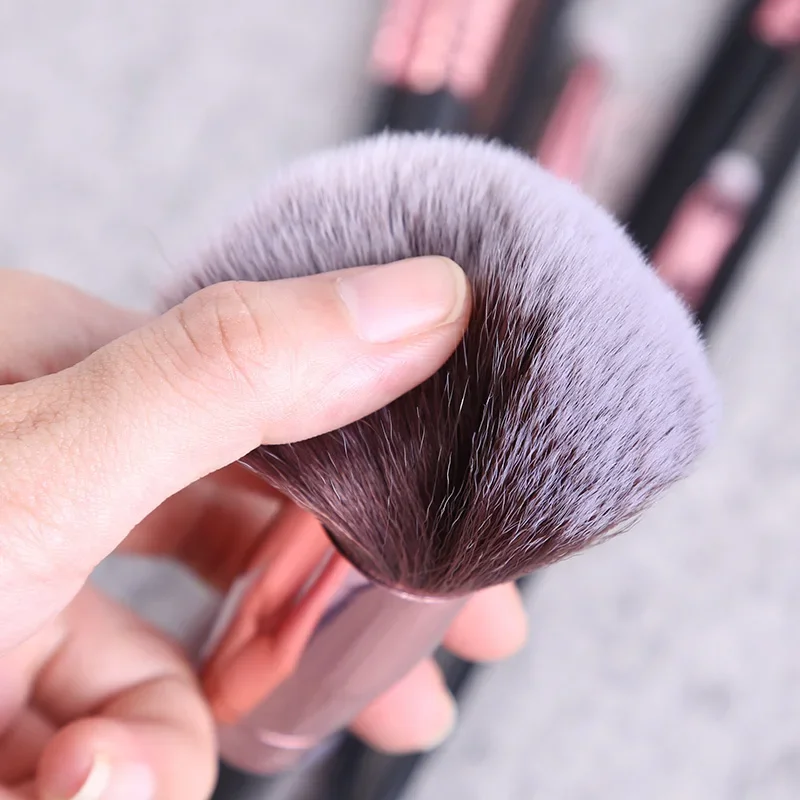Set di pennelli per trucco Viso Occhi Pennello per trucco Ciglia Fard Labbra Pennello Eyeliner Fondotinta Ombretto Sopracciglio Evidenzia polvere