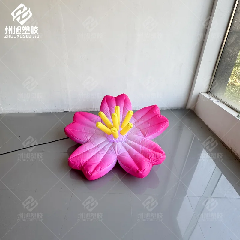 Customized Inflatable Flower Model Oxford Cloth Material Spring Outdoor Garden Advertising Event Decoration