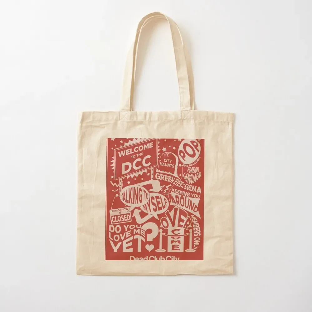 

Dead Club City Poster (Tracklist) - Nothing But Thieves Tote Bag Canvas stote bag Cloth bags university shopper bag