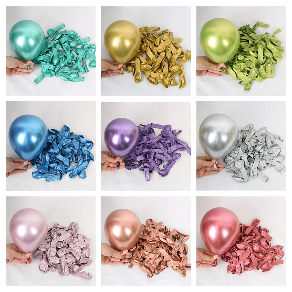 30 шт., матовые латексные воздушные шары 5 дюймов в стиле ретро