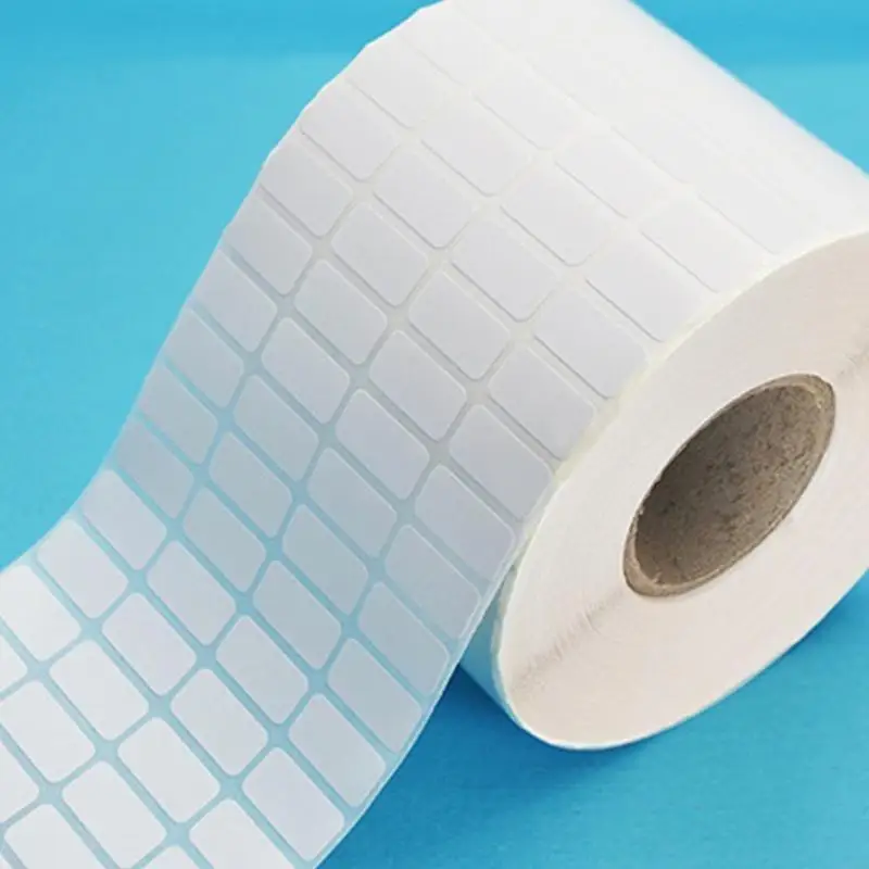 

Blank Rectangle Address Stickers Labels Inkjet Printing for Packaging Mailing Candles Homemade Cookies Jars Soap 2000PCS 24BB