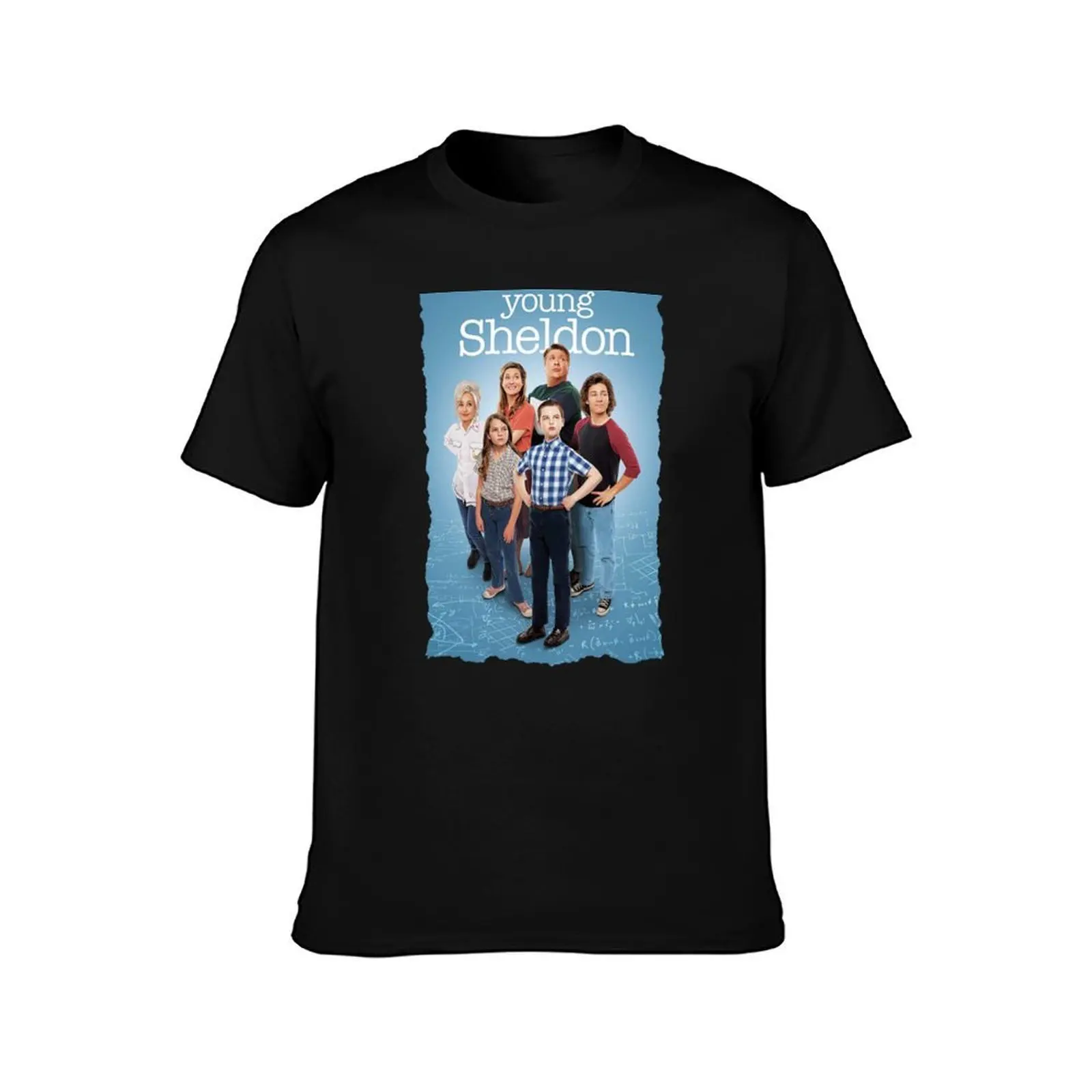 YOUNG SHELDON T-Shirt Classic Print Short Sleeve Shirt