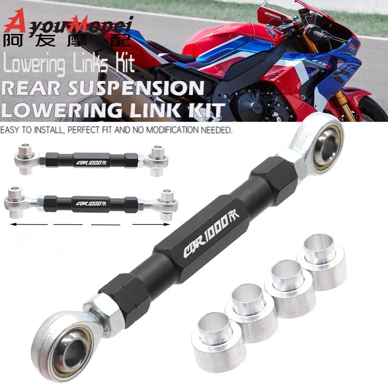 

Комплект понижающих звеньев CBR100RR для HONDA CBR 100RR CBR1000RR 2008-2023 2019, задняя подушка мотоцикла, рычаг подвески, выдвижная ссылка