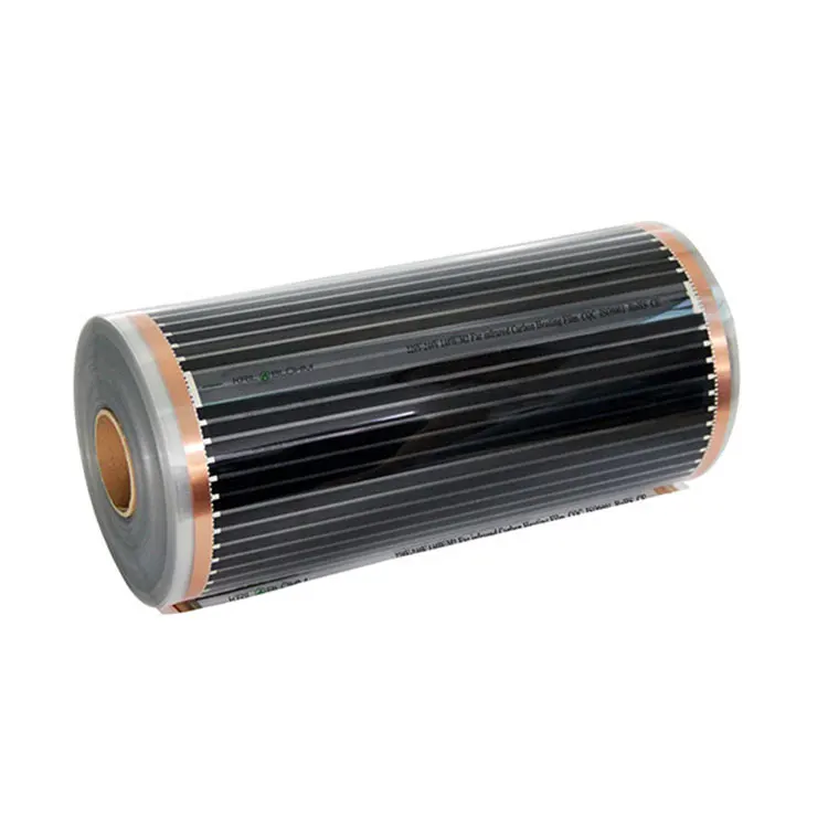 Factory OEM House Room Ground Heating Film Underfloor Far Infrared Heating Film Graphene Floor Heating System Graphene Electric