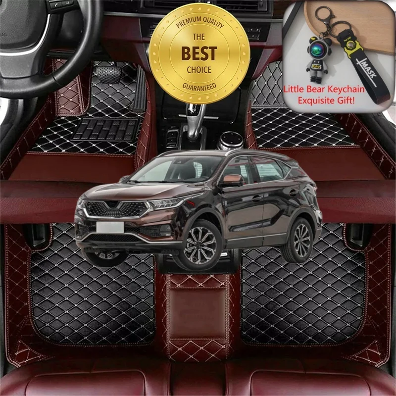 

Customized Fit for Soueast DX7 Car Floor Mats Car Accessories Tailored Luxury Auto Carpet Liner Mats Rugs Left/Right-hand Drive