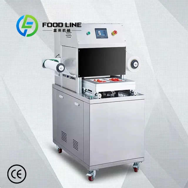 Dust Proof Modified Atmosphere Packaging Equipment Closed Working Design Keep Clean During Food Sealing And Inflation Process