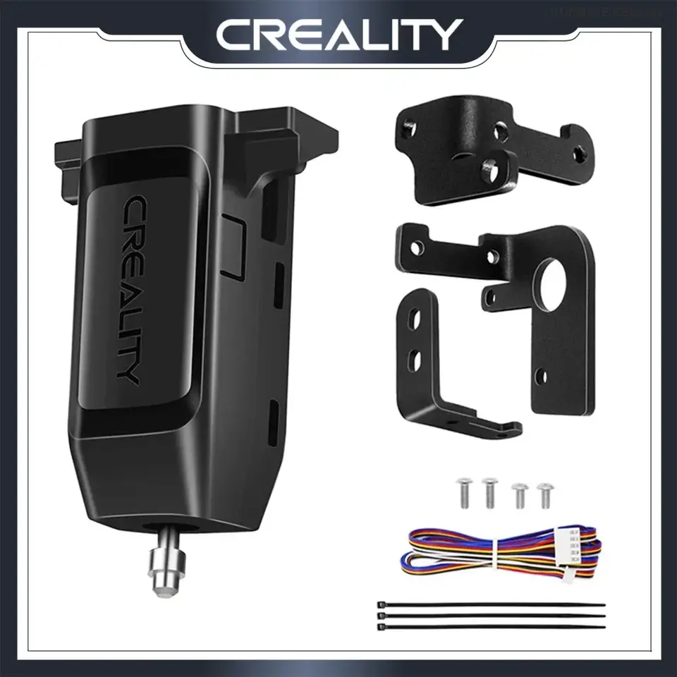 مستشعر CREALITY CR لقطع طابعة ثلاثية الأبعاد 32 بت مع مجموعة ضبط تلقائي ولوحة تثبيت لطابعات Ender-3/Ender-3 V2/Ender-3 Pro/Ender 5/CR 10