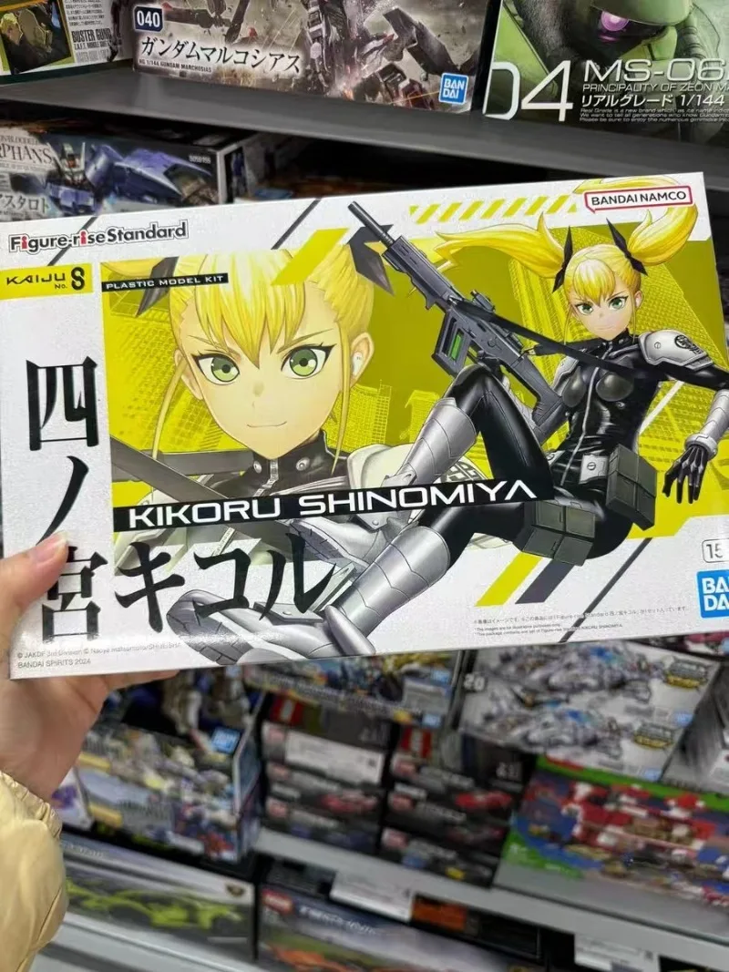 

В наличии оригинальные Bandai Banpresto Kaiju No.8 Kikoru Shinomiya аниме фигурки модель игрушки настольный орнамент коллекция подарки