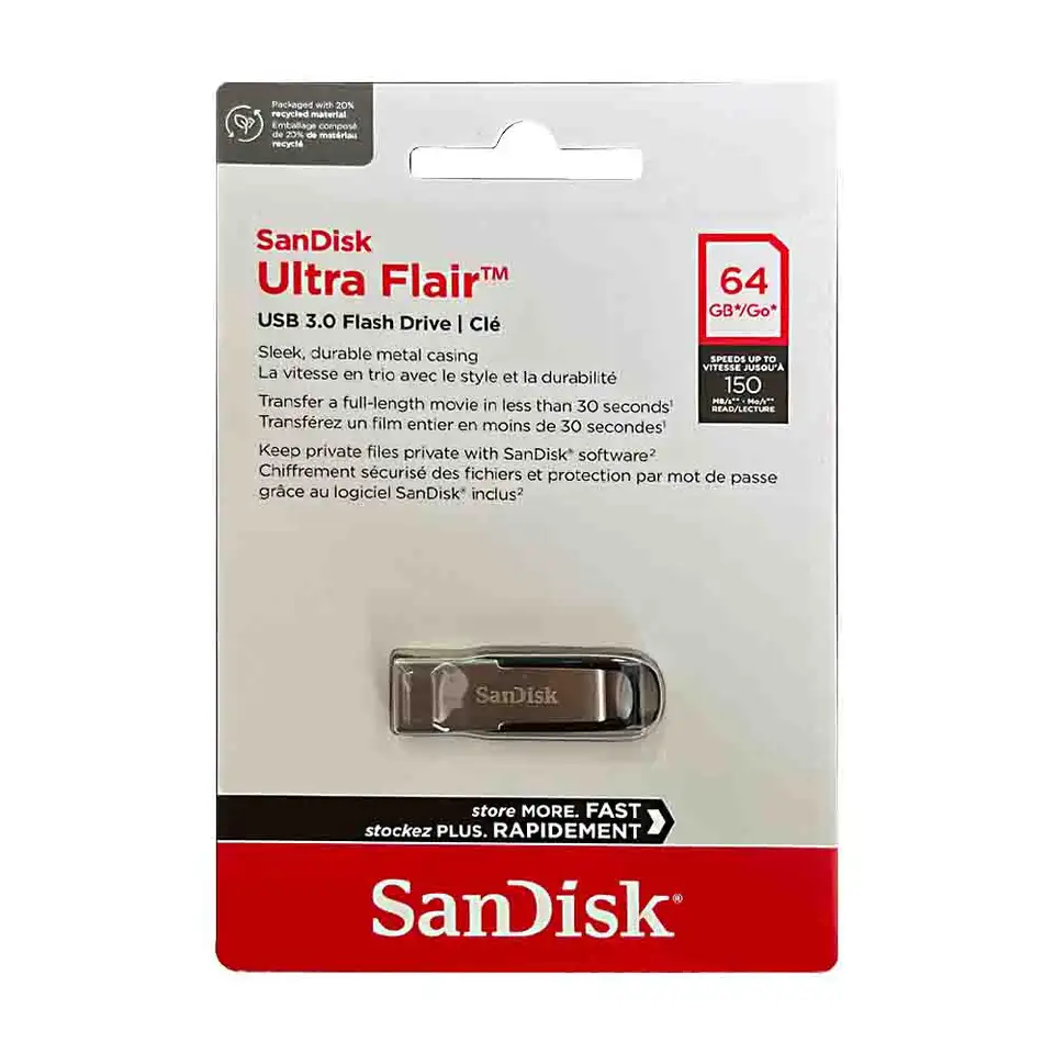 SanDisk USB3.0 Original CZ73 Flash Drive بسعة 512 جيجابايت و256 جيجابايت و128 جيجابايت و64 جيجابايت و32 جيجابايت، فلاش درايف معدني، جهاز تخزين للكمبيوتر والجهاز اللوحي، USB3.0 U Disk - 3