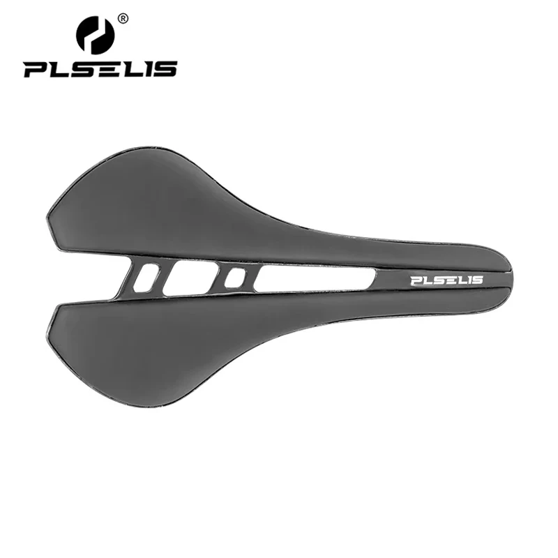 

PLSELIS PS - 5000: High - End Carbon Fiber Saddle for Road & Mountain Bikes, Light, Short - Nose, Breathable Hollow