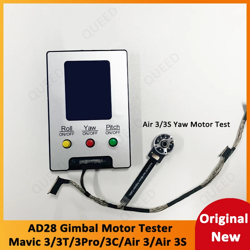 AD28 Narzędzie do Testowania Silników Gimbala DJI Mavic 3/3E/3T/3Pro/3C Yaw Roll Pitch Motor Board Air 3 3s Kamera PTZ Roll Pitch Yaw Motor