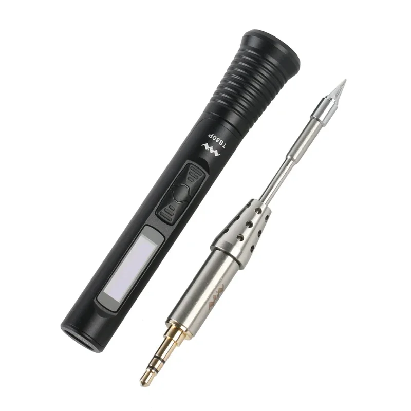 TS80P/TS101 Type C USB MINI Smart OLED Display Digital Adjustable Electric Soldering Iron Control Portable Sleep Mode QC3.0