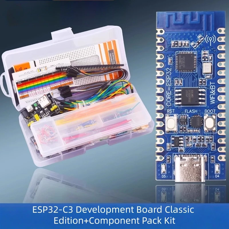 ESP32C3 Kit development board core board is used to verify the functionality of ESP32C3 chip 2.4G WIFI Bluetooth module