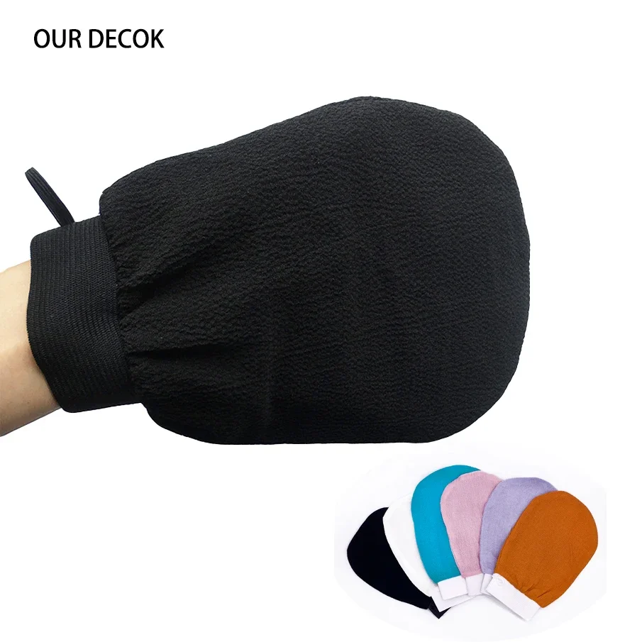 New 1 Piece Double Sided Hammam Scrub Mitt Magic Peeling Glove Exfoliating Tan Removal Mitt Second Pieces 70% OFF