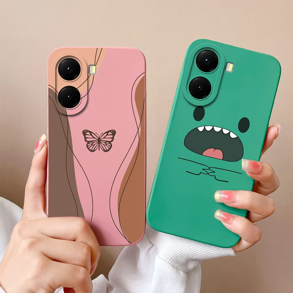 Xiaomi Poco X7 Pro 케이스 러블리 베어 러브 하트 충격 방지 Anti-fall Antifouling Luxury Shell For Xiaomi poco x7 pro Coque