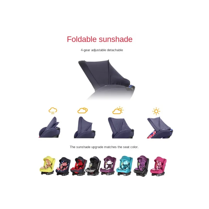 Baby Safety Seat Sunshade Basket Style Sunshade Universal Sunshade With Support Rod Adjustable Baby Car Seat Roof Accessories