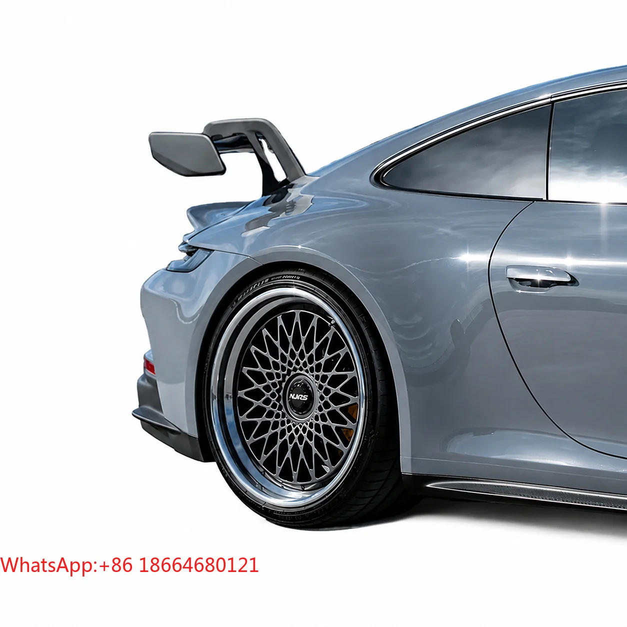 NJQS Forged Luxury 2-Piece Alloy Deep Concave Car Wheel For C8 5x114.3 5x120 5x130 5x127 18 20 21 22 24 26 InchF20,F30,F35,G20,G