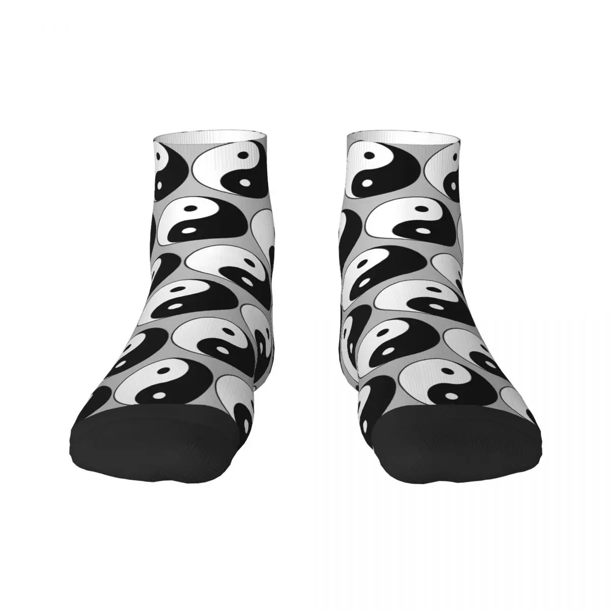 Yin Yang Symbol Dress Socks for Men Women Warm Fashion Peace Serenity Harmony Crew Socks