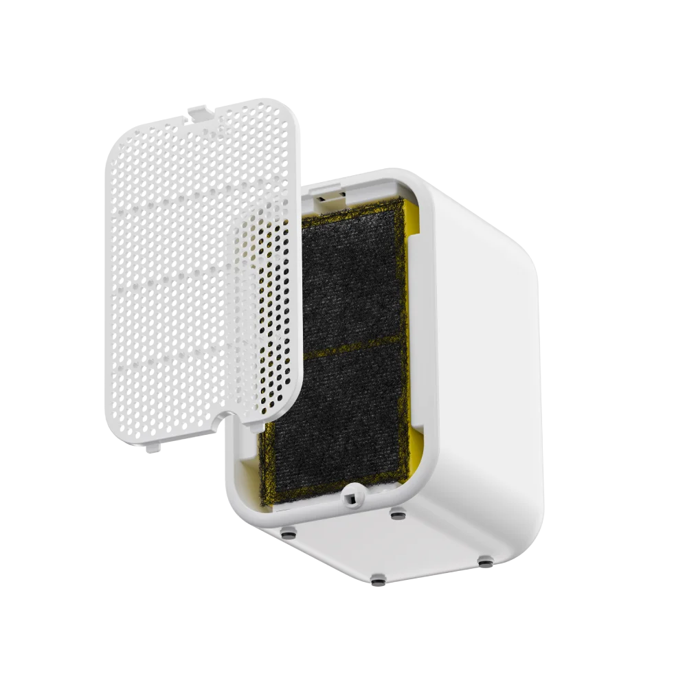 Household Air Purifier Whole House Electric Portable Desktop Mount HEPA Filter Air Cleaning Function Negative Ions
