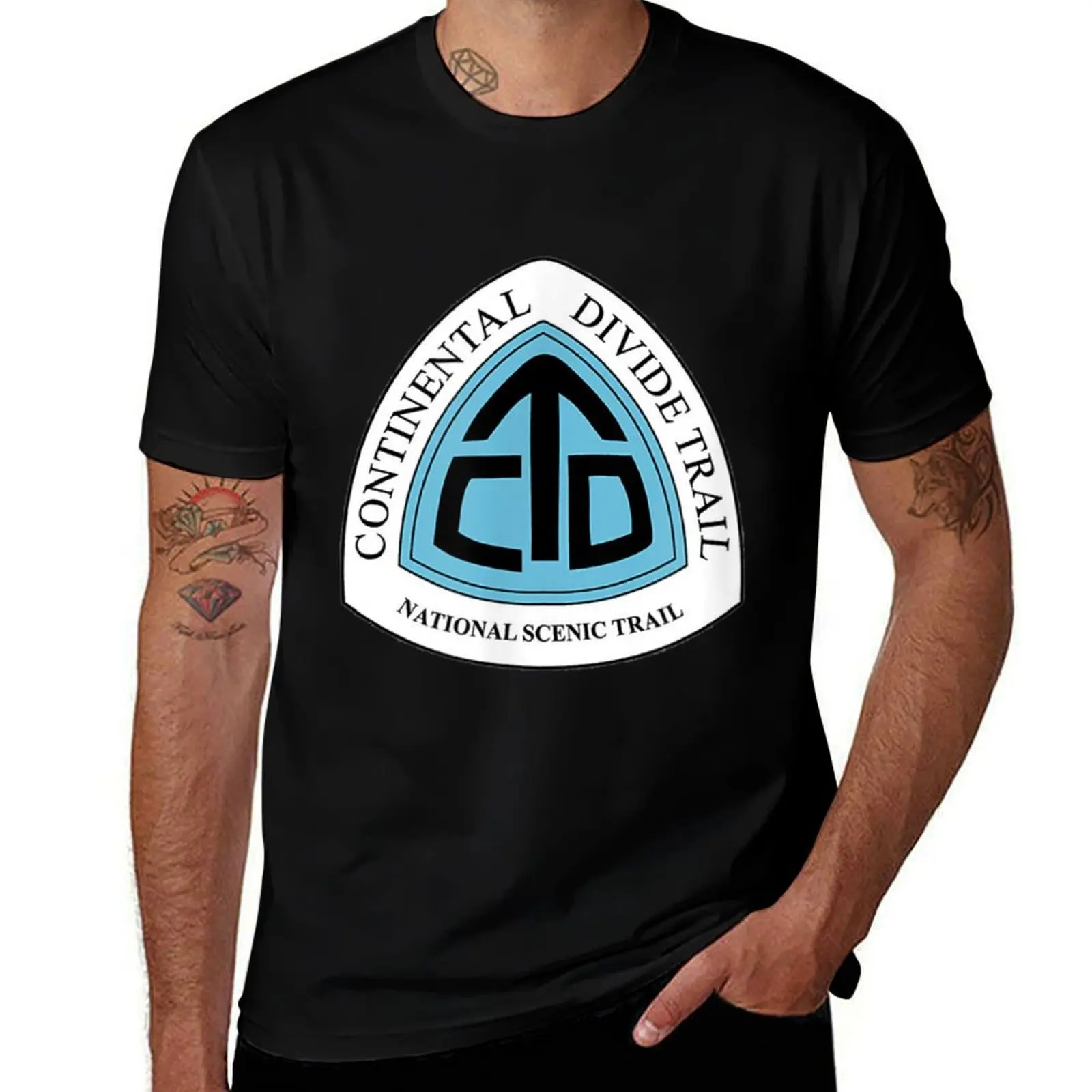 Continental Divide Trail Shirt Tshirt T-Shirt Luxury man funny meme t-shirts designer shirts men t shirts high quality