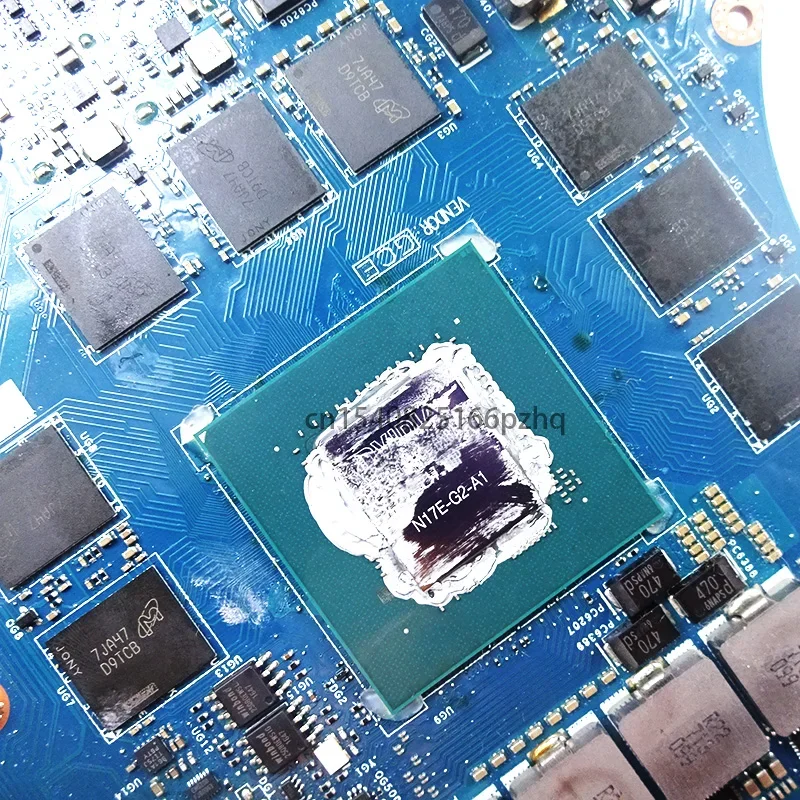 Used For DELL 15 R3 17 R4 CN-0D51CG 0D51CG D51CG Laptop Motherboard LA-D751P With SR32Q I7-7700HQ CPU N17E-G2-A1 GTX1070