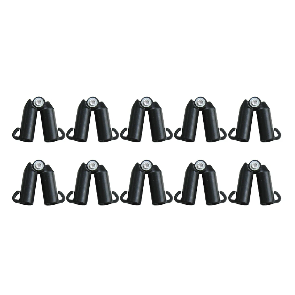 10 STKS Universele Plastic Clips Plant Ondersteuning Vaste Connector Pijlers Tuinieren 11mm Vaste Beugel Klimmen Pergola Connector